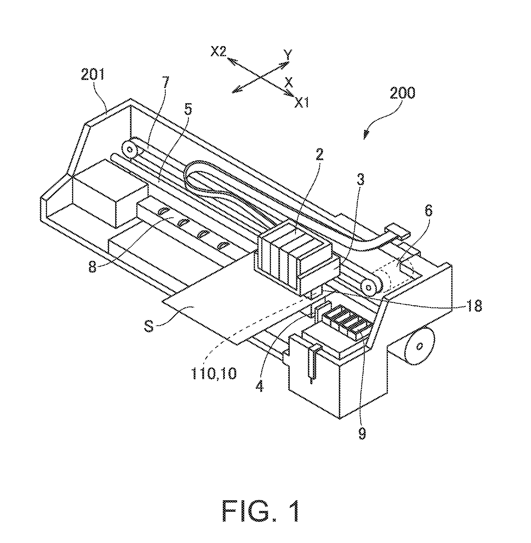 Liquid droplet discharge device and method of manufacturing liquid droplet discharge device