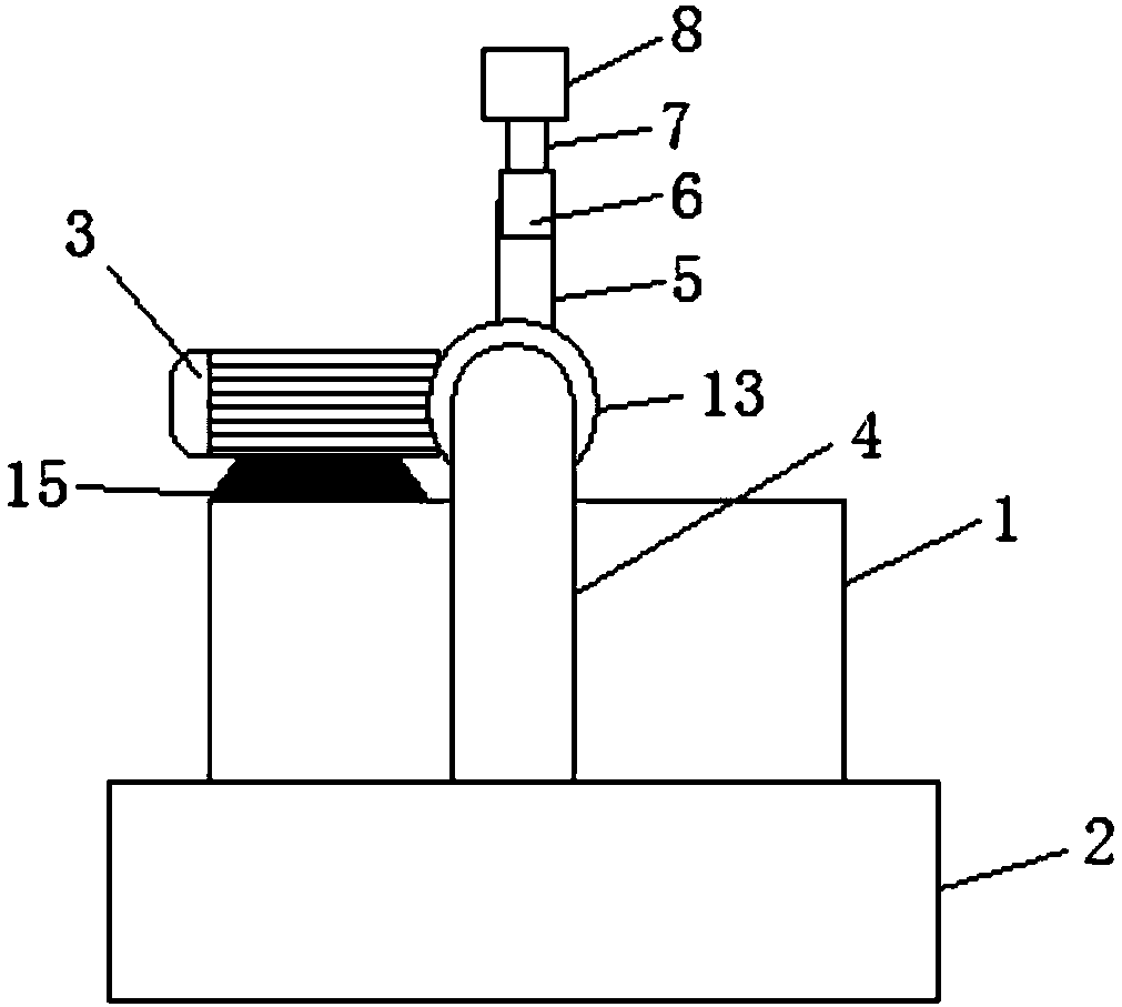 Environmentally-friendly high-efficiency water circulation system used for water irrigation