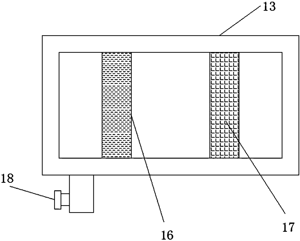 Environmentally-friendly high-efficiency water circulation system used for water irrigation