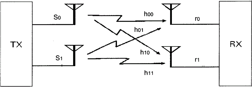 Device and method for MIMO (multiple input multiple output) test