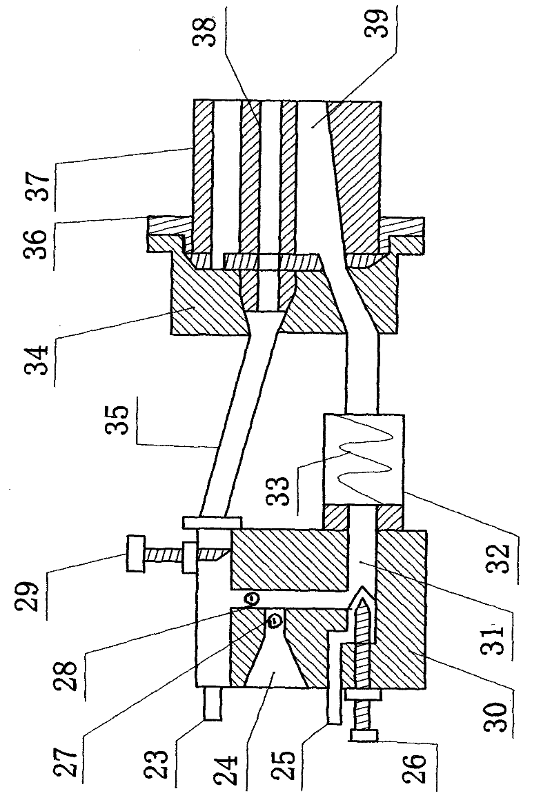 Water electrolysis hydrogen-oxygen flame welding and cutting machine