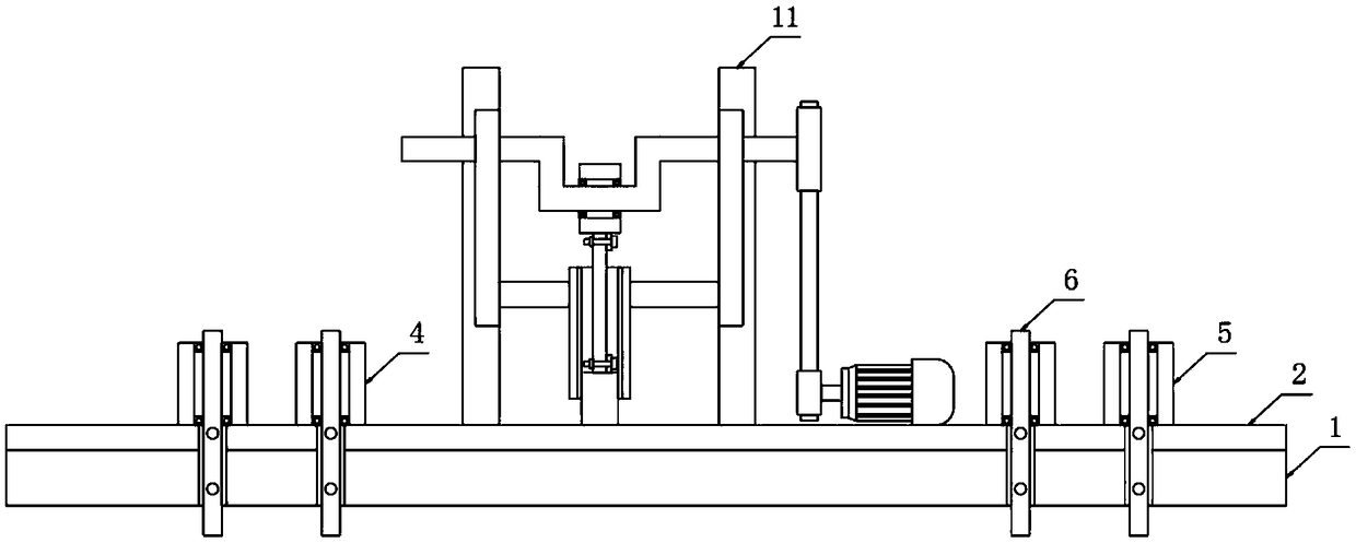 Press forming machine and method