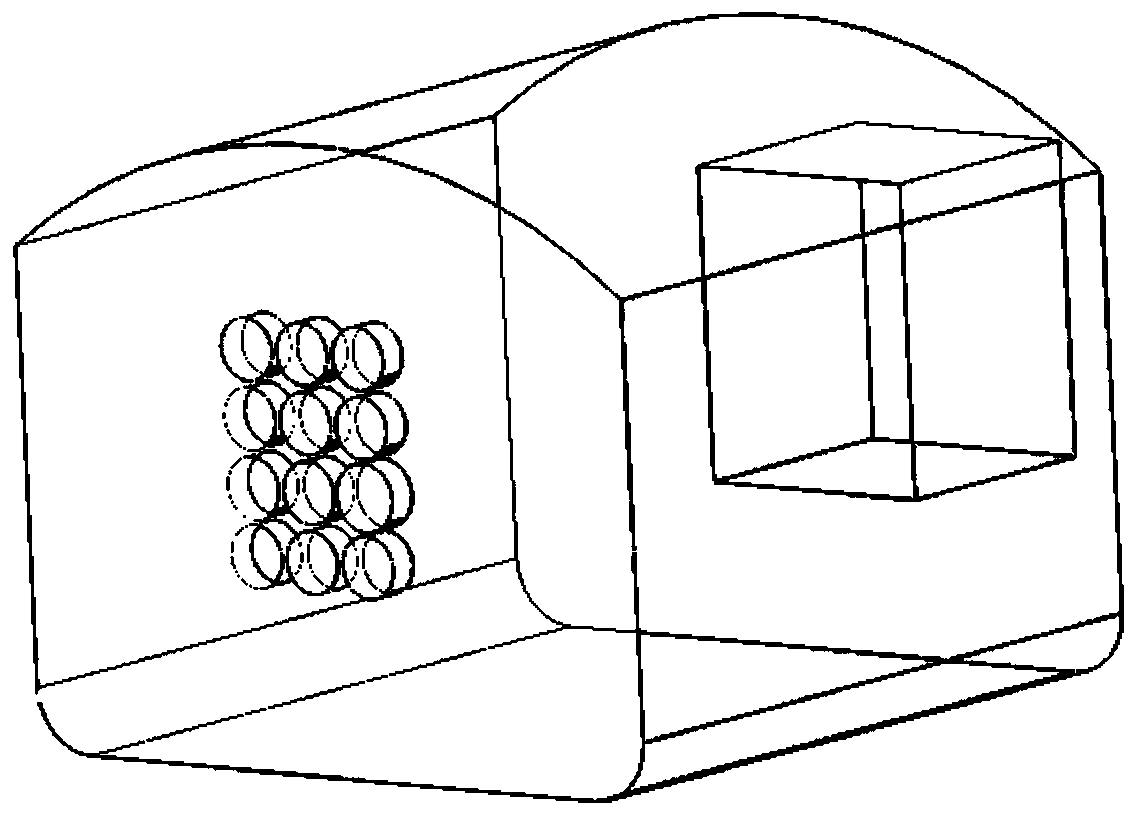 A kind of wind resistance laboratory and experimental method for small rotorcraft