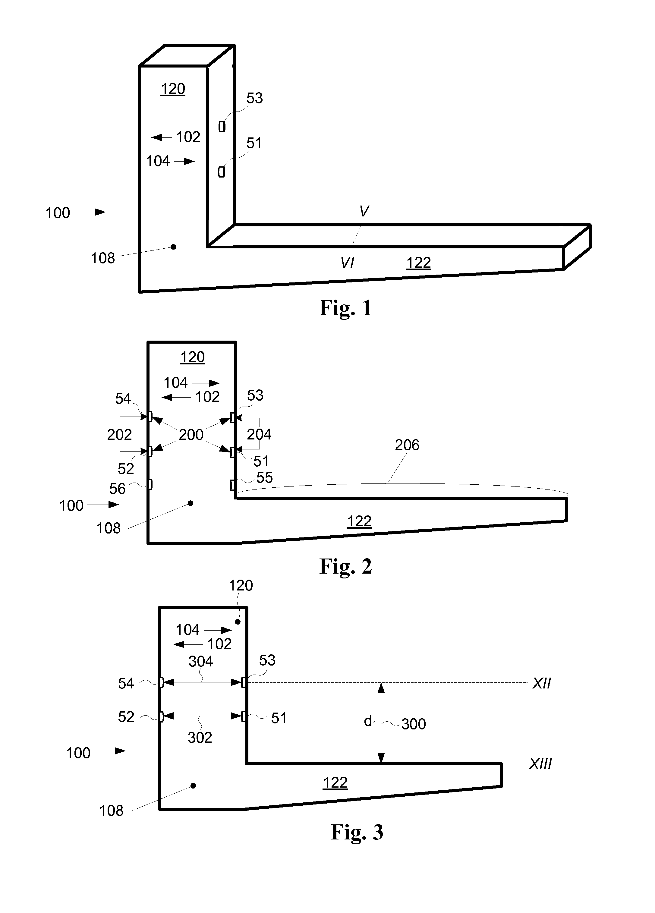System and method to measure force or location on an l-beam