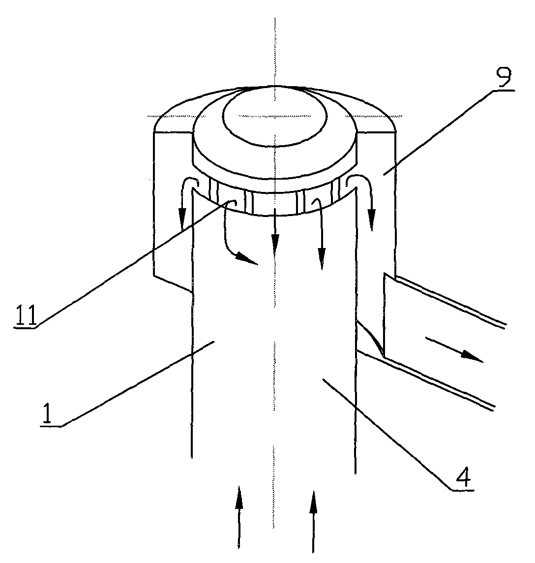 Fluidized bed reaction tower