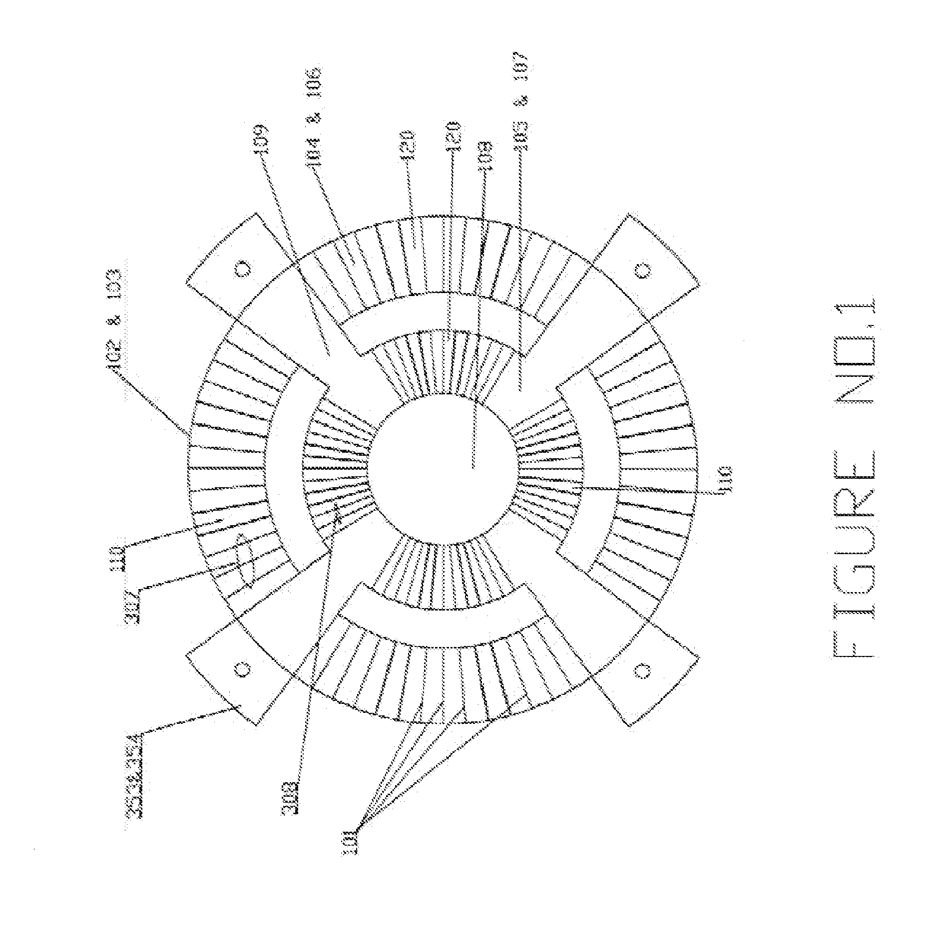 Commutatorless and brushless DC machine with stationary armature and method of operating the same