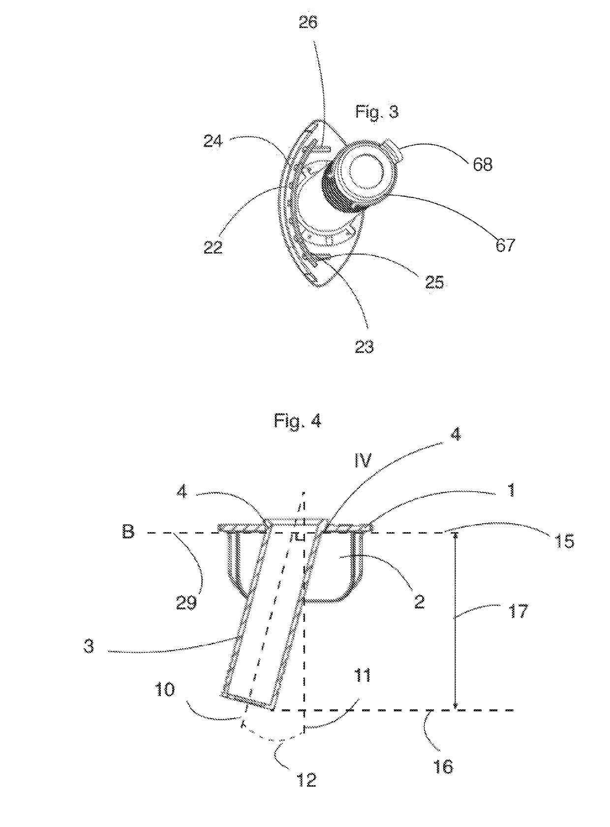 Frothing device, assembly for frothing and method of use of the device