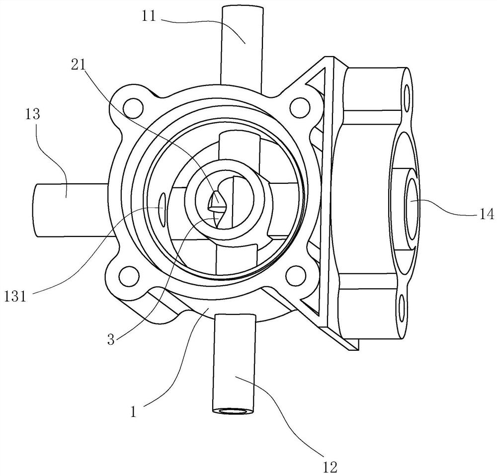 A control method for a mixed flow solenoid valve