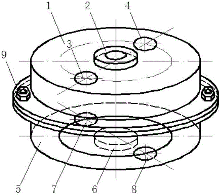 Pressure energy recovery method based on rotary liquid switcher