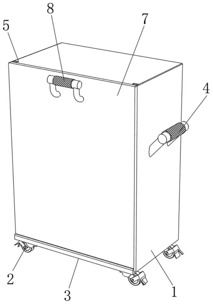 Case rack of network switch