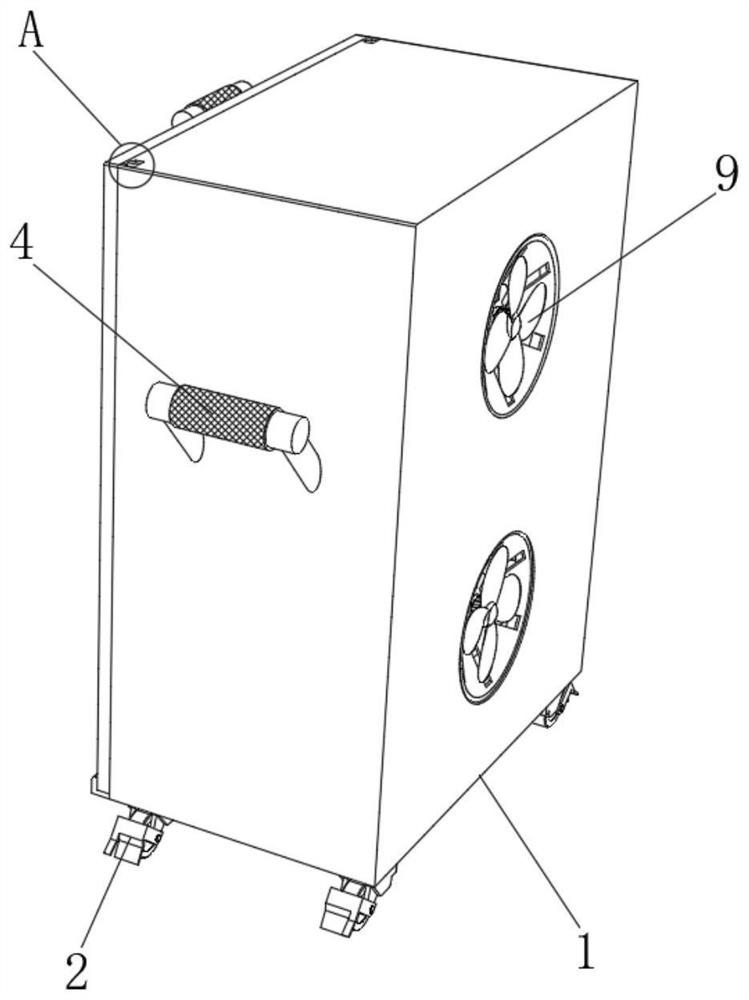 Case rack of network switch