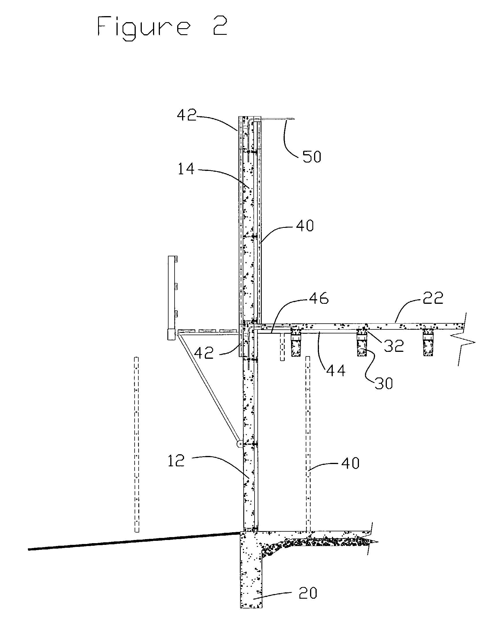 Concrete building system and method