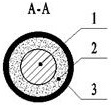 An iron-based solder core coated electrode that is easy to weld without drying before welding