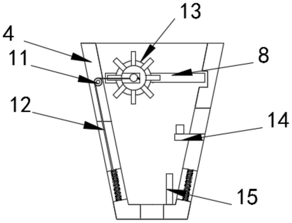 Hoistway conveying device based on intelligent manufacture concept and used for mining