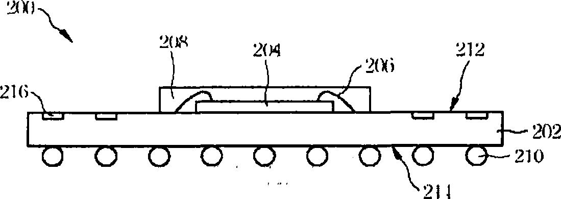 Stack packaging structure