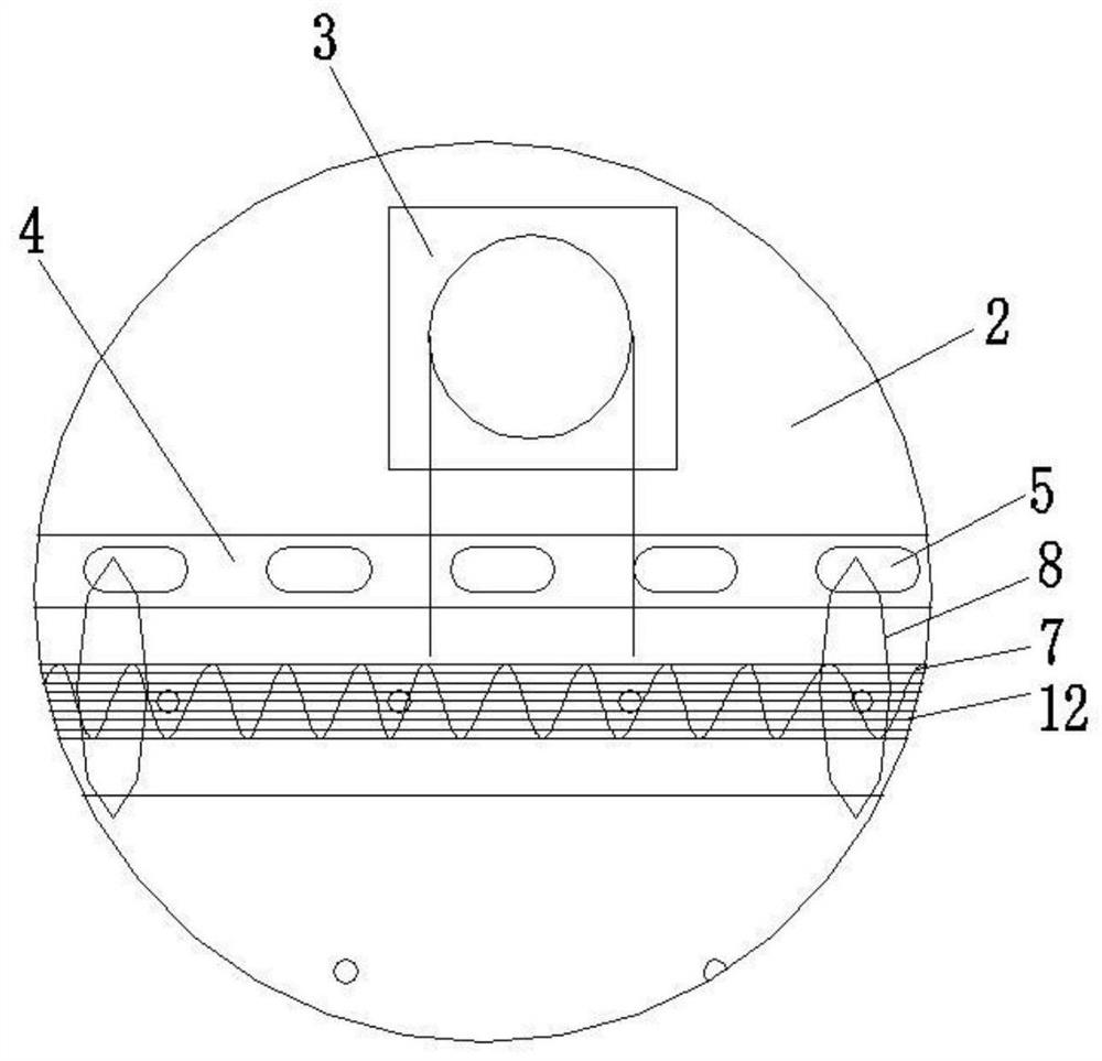 Power distribution box with multifunctional reinforcing ribs