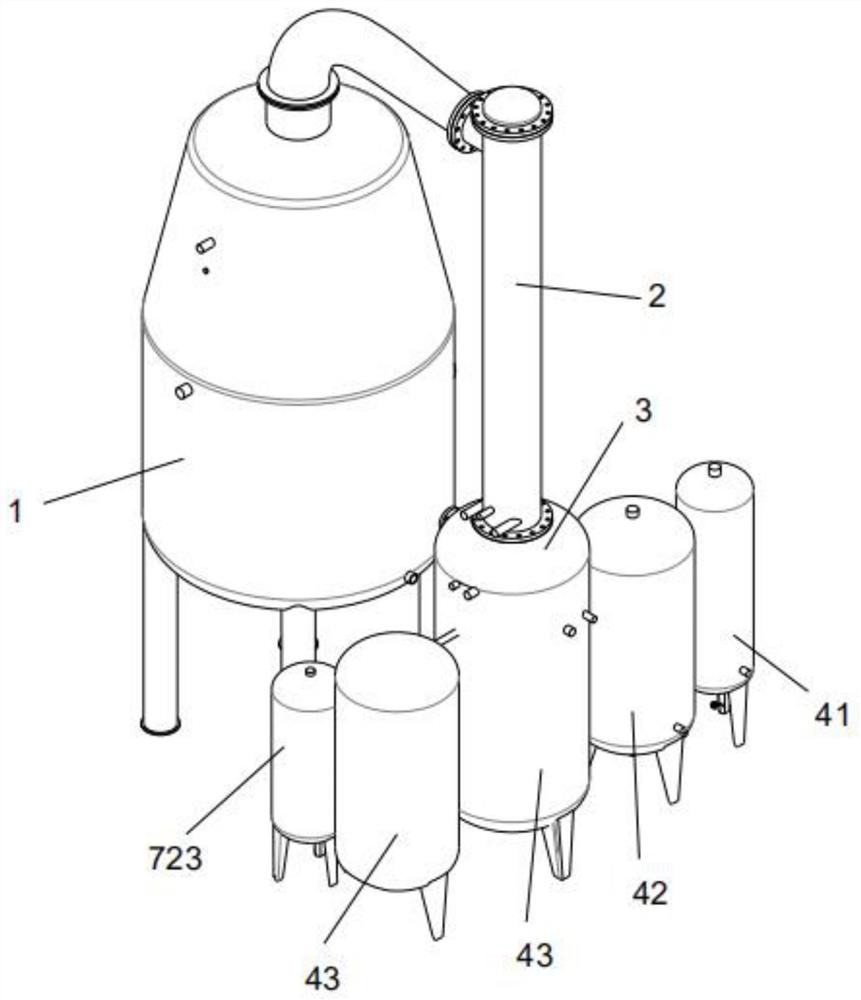 Fermentation mash distillation system