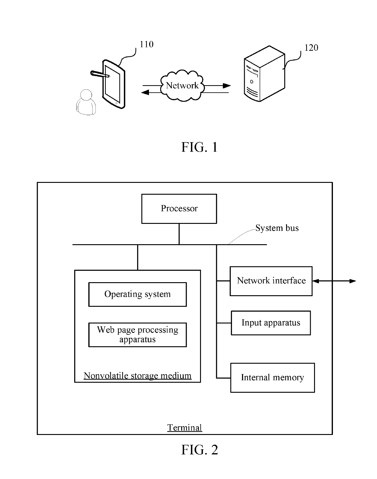 Web page processing method and apparatus, and storage medium