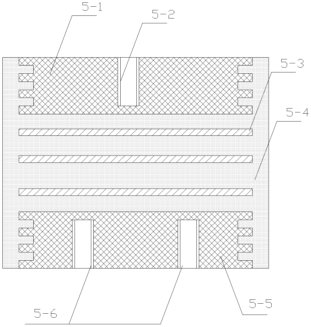Modulus type seamless telescopic device and a construction method thereof
