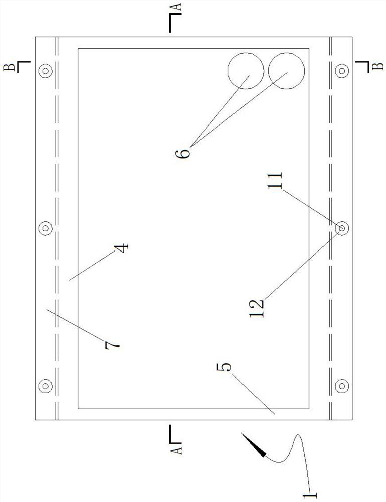 Assembly type integral toilet structure