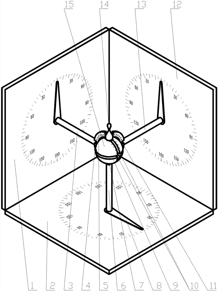 Analytical Mechanism for Fixed-point Rotational Degrees of Freedom in Space