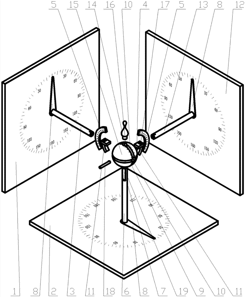 Analytical Mechanism for Fixed-point Rotational Degrees of Freedom in Space