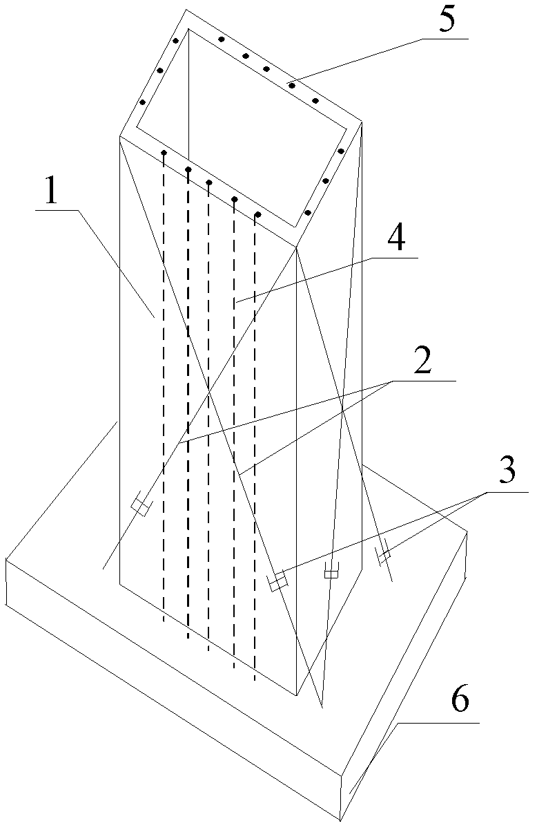 A two-way rocking cylinder anti-seismic structure