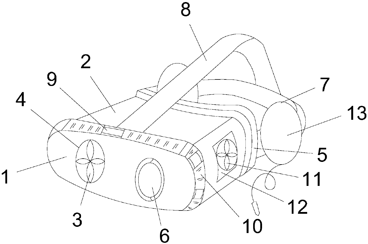 Integrated VR eyeglasses