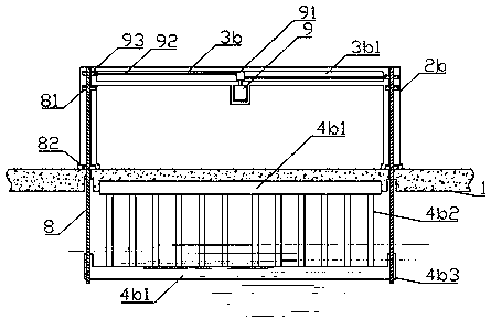 Adjustable guardrail structure for bridge