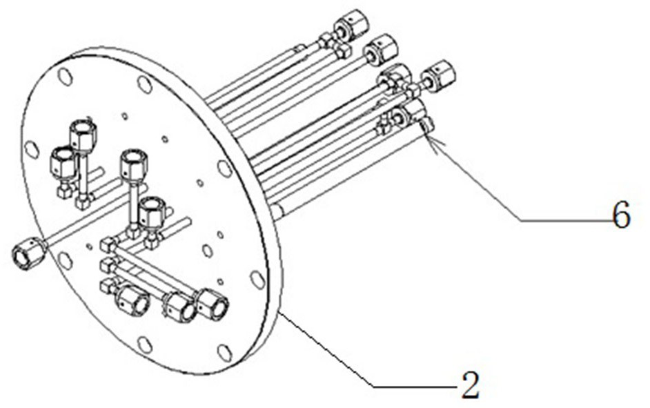 Chemical source introducing system of atomic layer deposition coating equipment