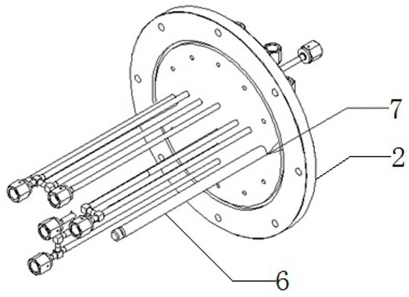 Chemical source introducing system of atomic layer deposition coating equipment