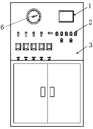 A performance and life evaluation device for refrigeration compressor valve plate