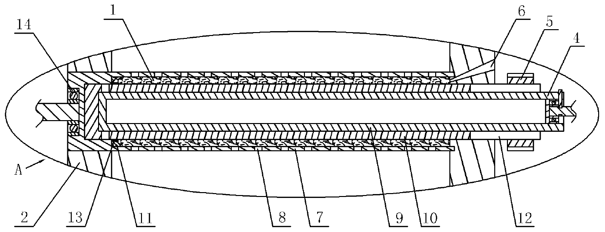 Cement kiln flue gas denitration process