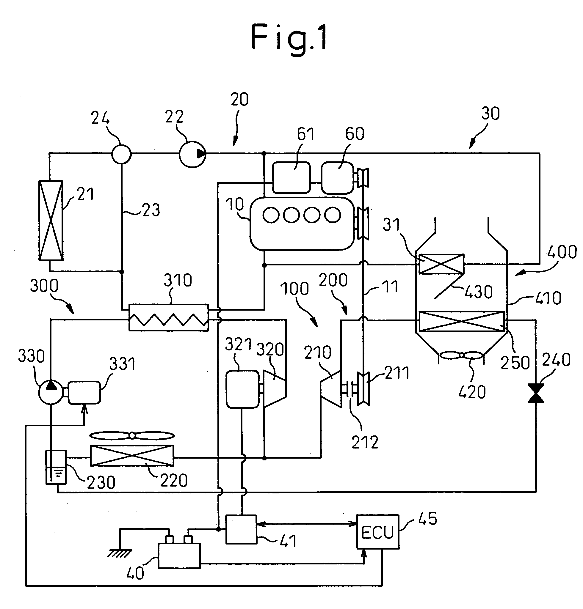 Refrigerating device comprising waste heat utilization equipment