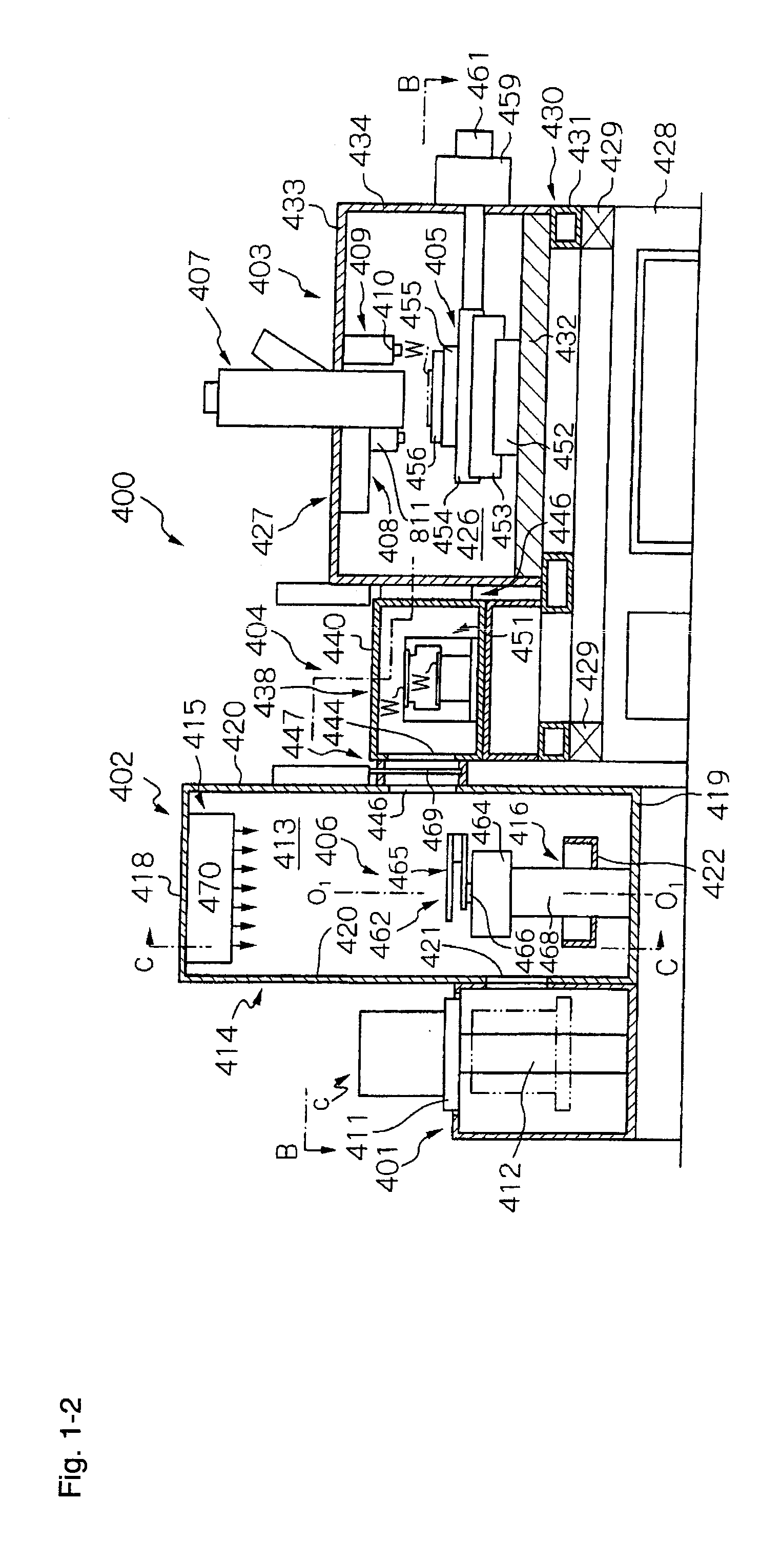 Detector and inspecting apparatus