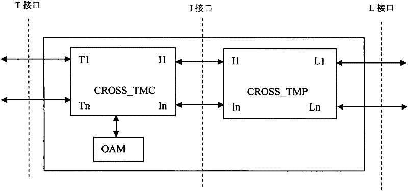 T-MPLS device model and layering encapsulating method