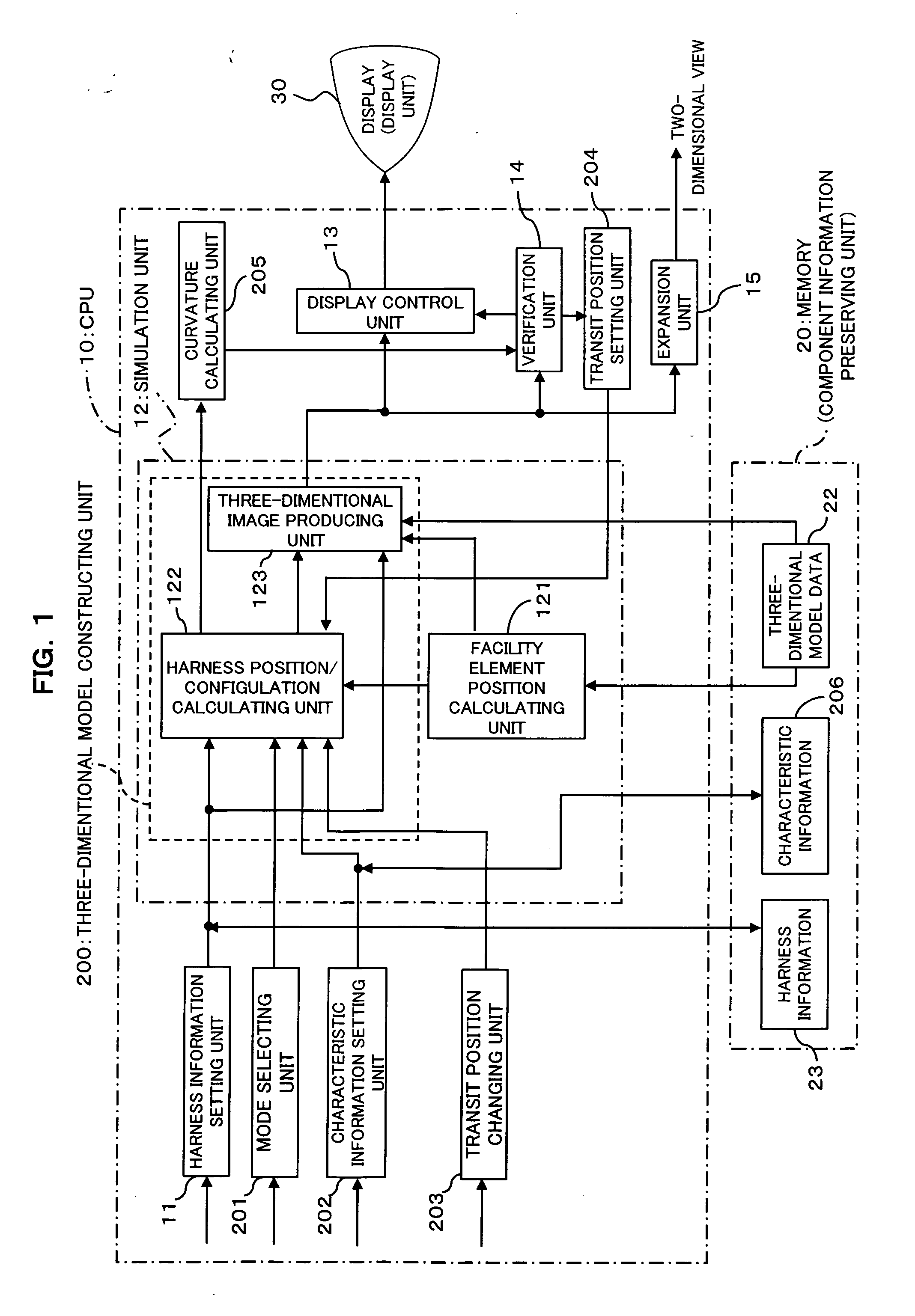 Harness design supporting apparatus and computer-readable recording medium recording harness design supporting program
