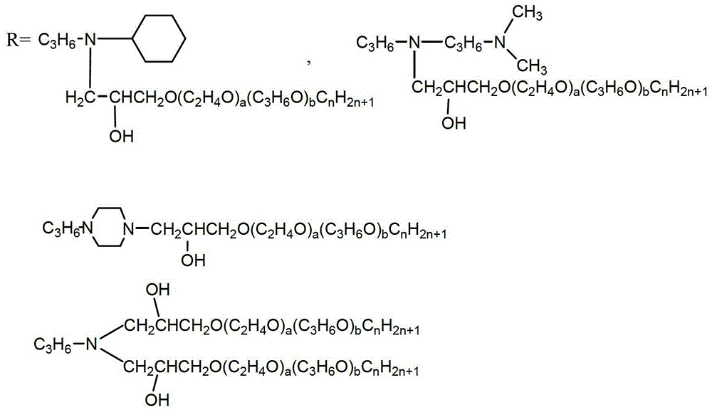 Method for preparing hydroxyl-terminated phenyl amino polyether modified silicone oil