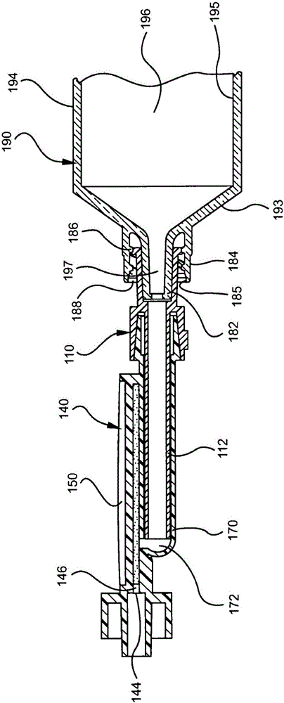 Blunt needle safety drug delivery system