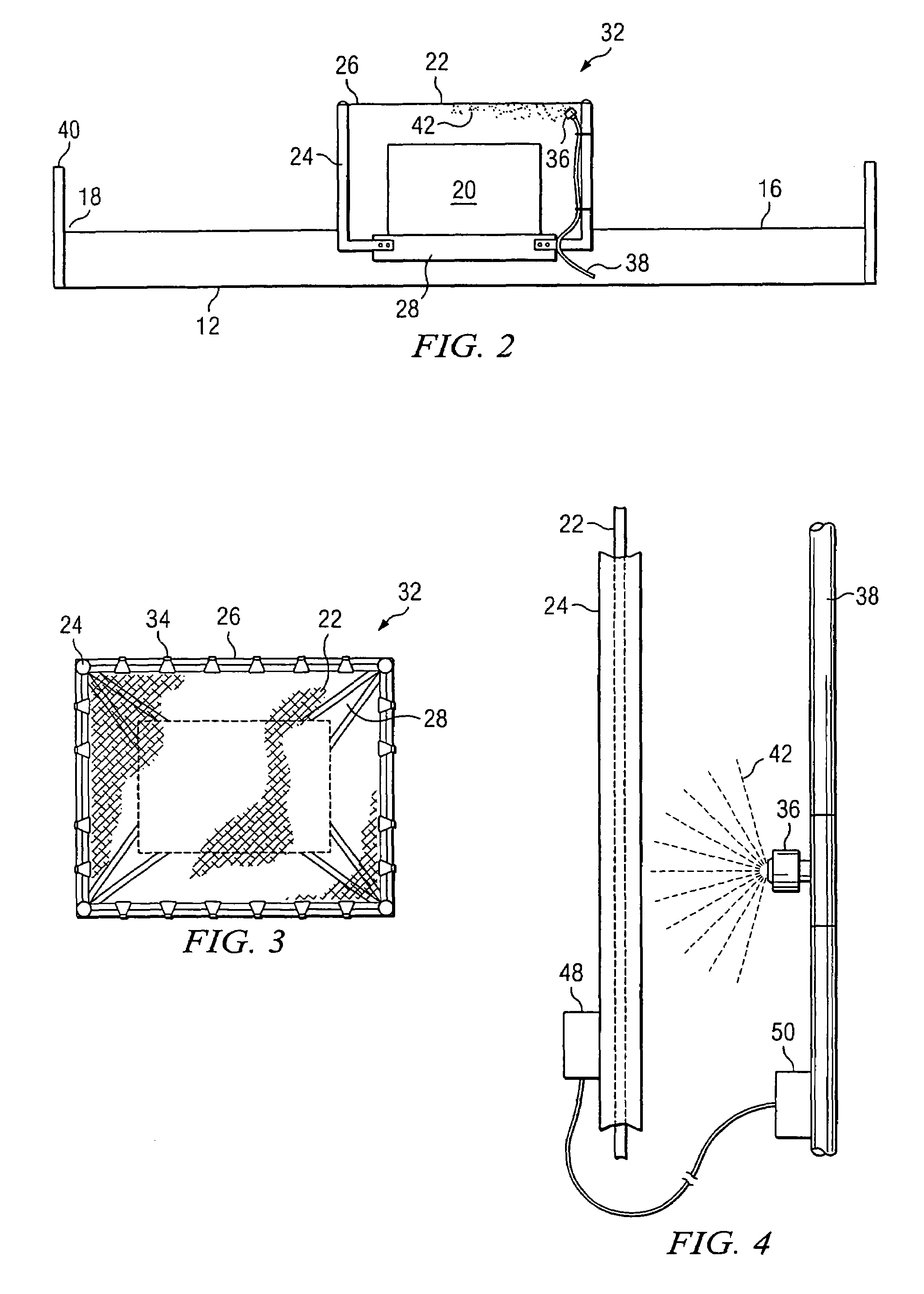 Cooling shade assembly and method of use thereof