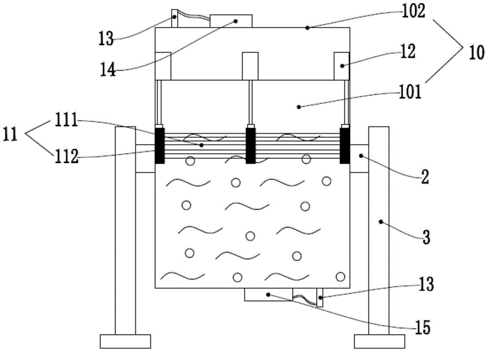 A glaze storage cylinder with diversified functions and a method for improving the performance of glaze slurry
