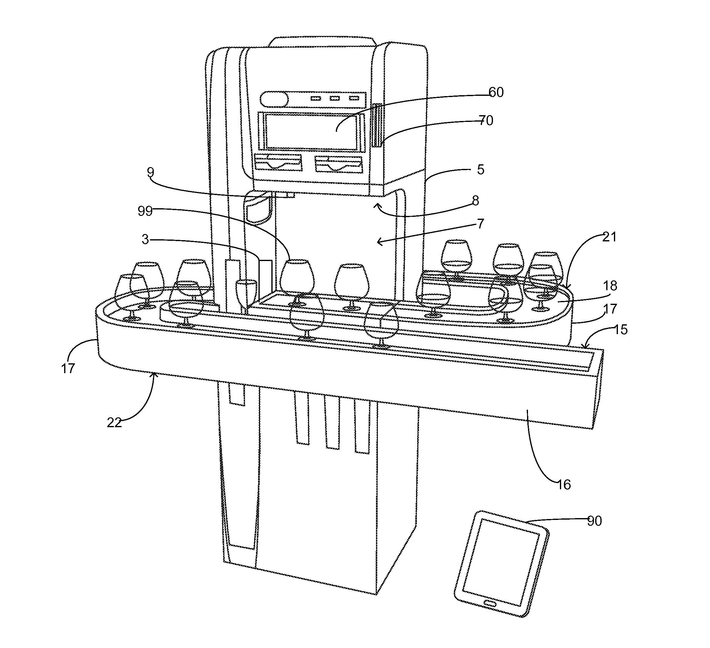 Automated Drink Mixing Machine
