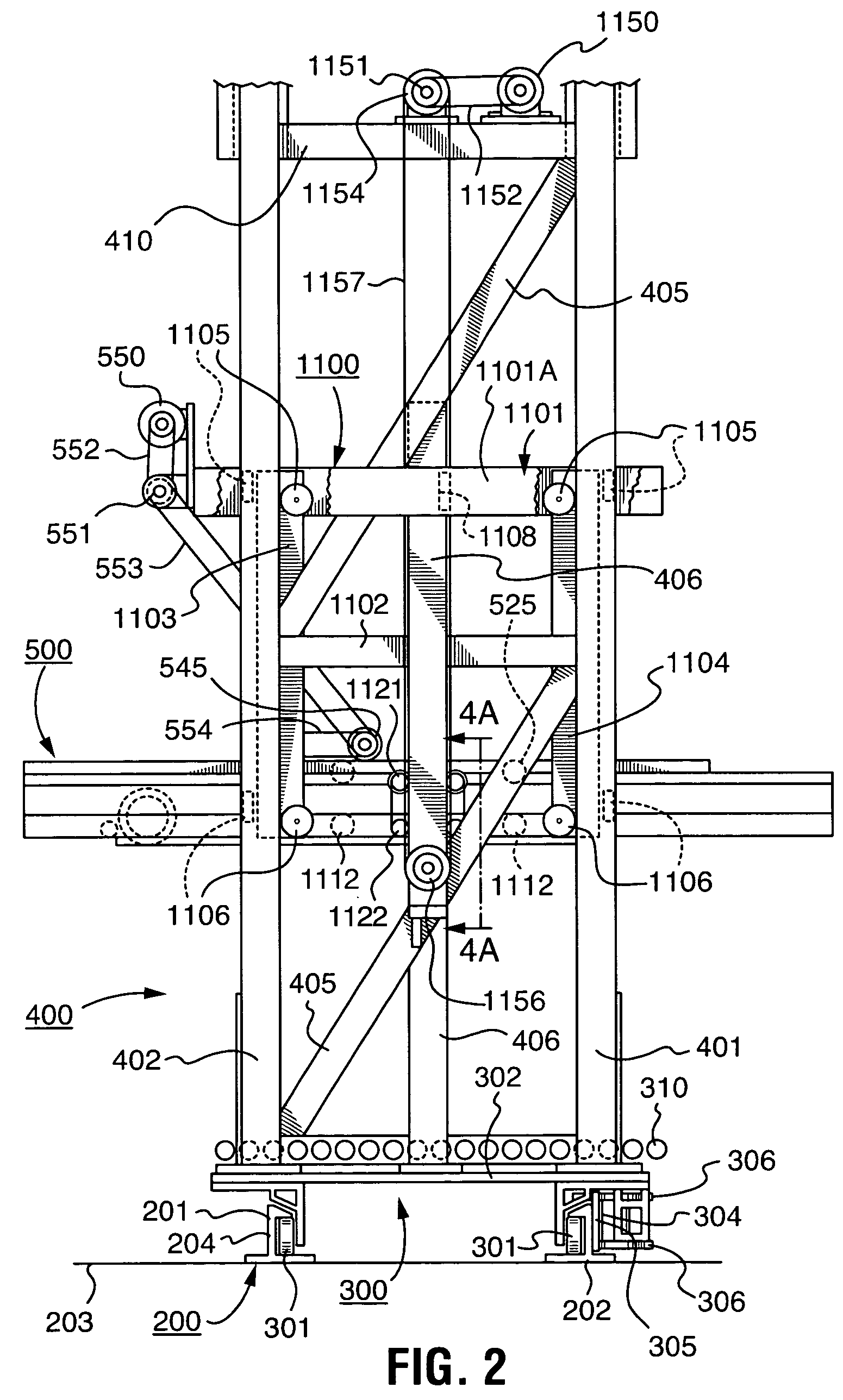 Article retrieving and positioning system and apparatus for articles, layers, cases, and pallets