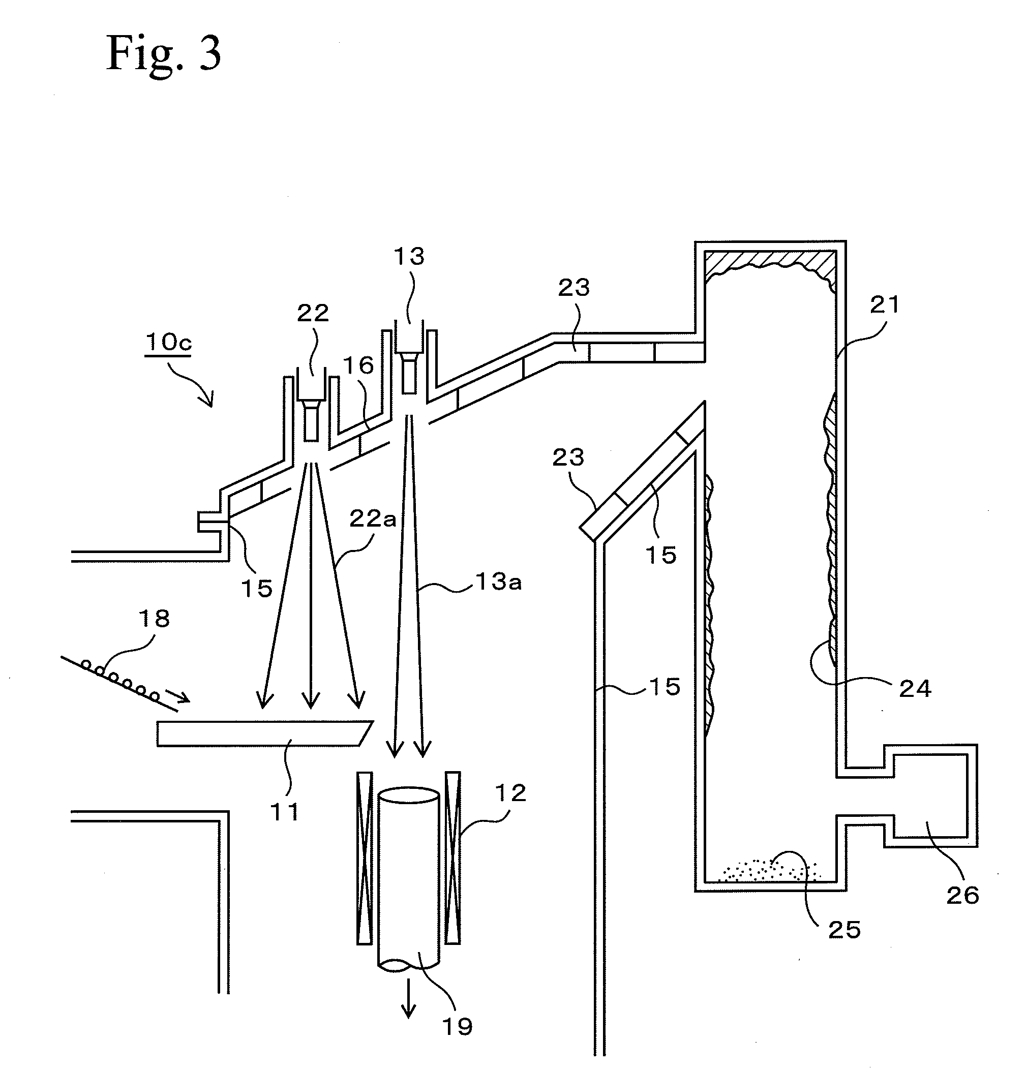 Apparatus For Melting Metal By Electron Beams And Process For Producing High-Melting Metal Ingot Using This Apparatus