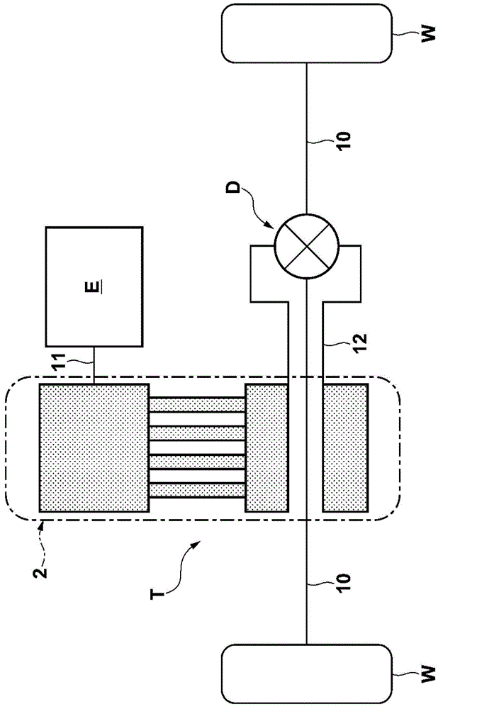 Vehicle power transmission device