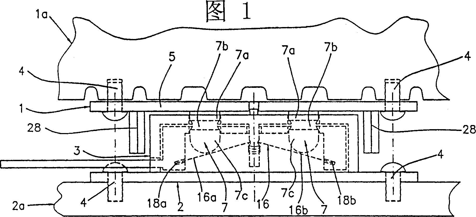 Apparatus for connecting a part of footwear to a part of sports appliance