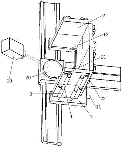 A shielding method and device for measuring infrared radiation on a high-reflective surface