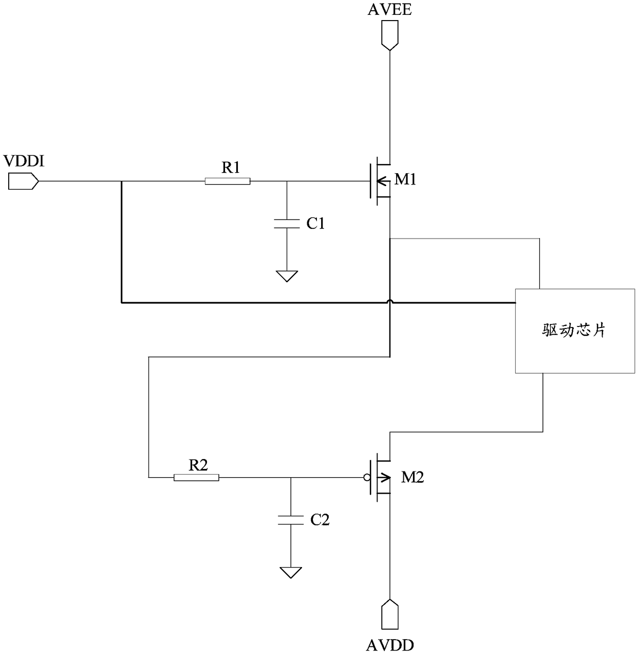 A control circuit, a liquid crystal display drive module and a liquid crystal display device