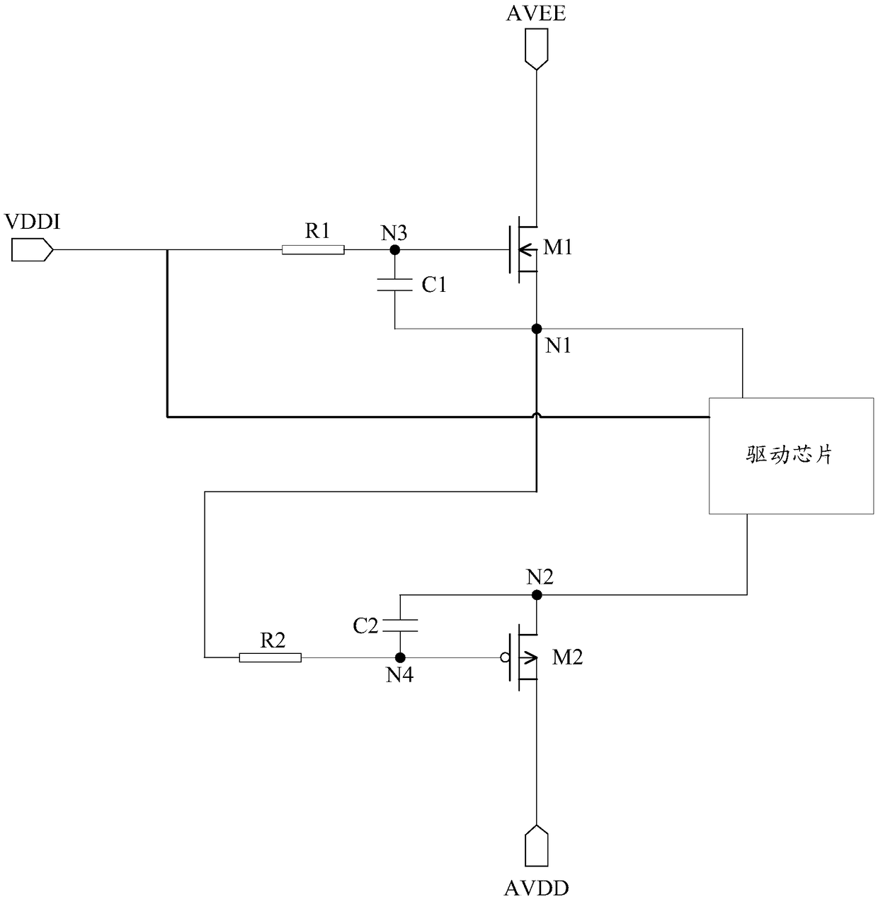 A control circuit, a liquid crystal display drive module and a liquid crystal display device