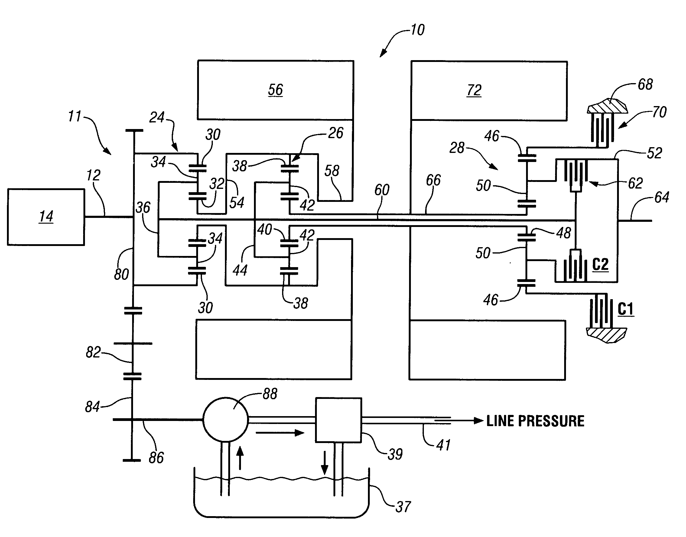 Method for controlling engine speed in a hybrid electric vehicle
